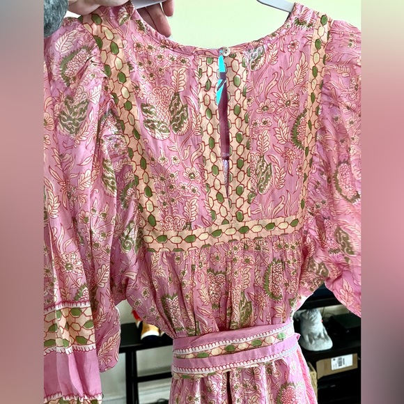 🆕 Cleobella Magdalena Wildflower Certified Organic Cotton Mini Dress - Picture 16 of 16